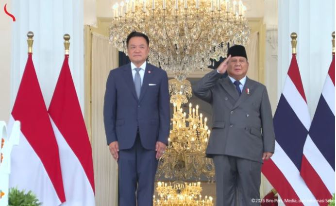 Presiden Prabowo Terima Kunjungan Kenegaraan PM Thailand